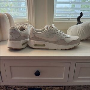 Nike Air Max Cream and White Sneakers